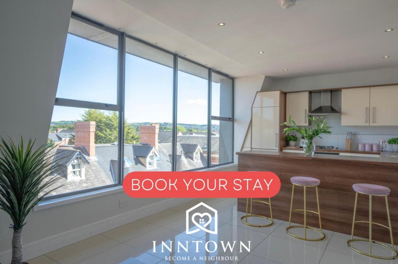 Rooftop Apartment At Queens Beautiful Views Belfast Exterior photo